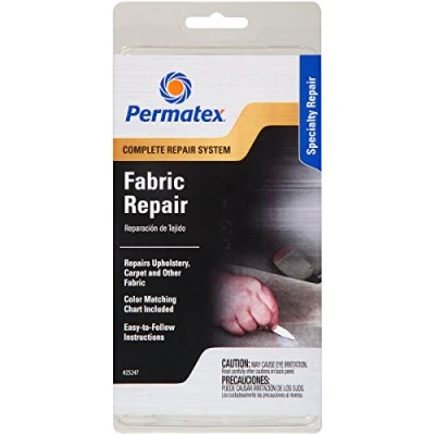Image of S/S Permatex® Fabric Repair Kit Repairs Upholstery, Carpet, Furniture #25247