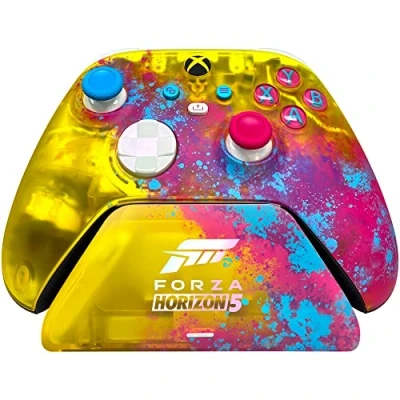 Image of Razer Universal Quick Charging Stand for Xbox Series XS: Magnetic Secure Matches Forza Horizon 5 Limited Edition Wireless Controller USB Powered (Controller Sold Separately)