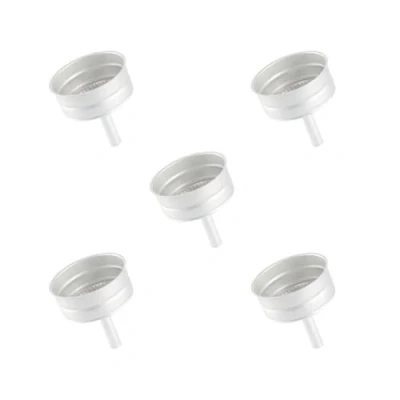 Image of 5 set of Moka Pot Replacement Funnel Aluminium Filter for 9 Cup