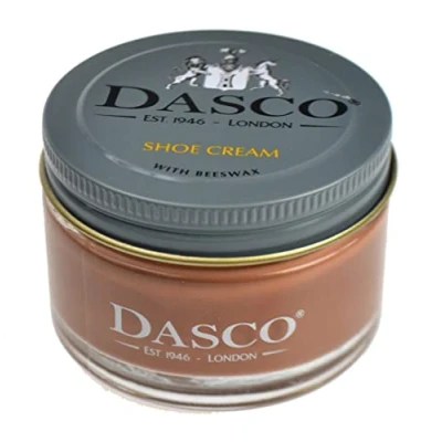 Image of Dasco Shoe Cream Polish with Beeswax Light Brown No.109,50ml,9531100