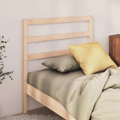 Image of Bed Headboard 96x4x100 cm Solid Wood Pine Vidaxl