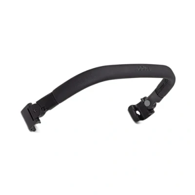 Image of Joolz AER+ Foldable Bumper Bar Lightweight, Easy Click Detachable Safety Handle for Stroller, Comfortable Grip, Essential Accessories Toddlers Black Carbon