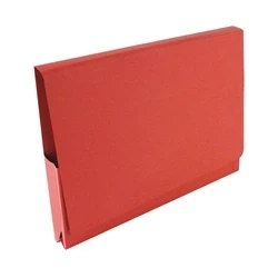Image of Guildhall Legal Document Wallet Full Flap 315gsm [Pack 50] PW3 REDZ