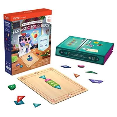 Image of Osmo 902 00063 Math Wizard Food Truck Active Learning Toy, Multicolor, M