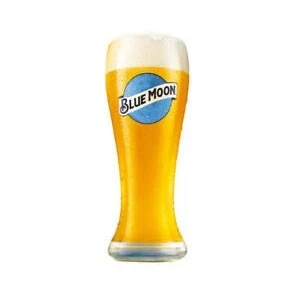 Image of Blue Moon 20oz Pint Beer Glass from GarageBar