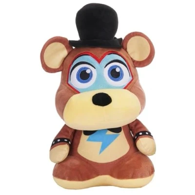 Image of UKToyworld Five Nights At Freddy&#039;s Plush 11 inch Security Breach Glamrock Freddy Soft Toy