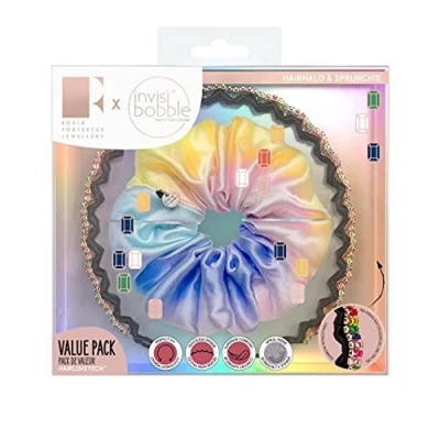 Image of Invisibobble Rosie Fortescue TreasureKit Multicolored Hair Tie, 1 Count