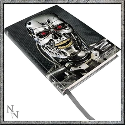 Image of Nemesis Now TERMINATOR 2 T 800 EMBOSSED JOURNAL 18CM