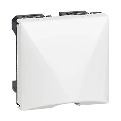 Image of Legrand Mosaic LEG99644 Cable Outlet with Tie Unassembled