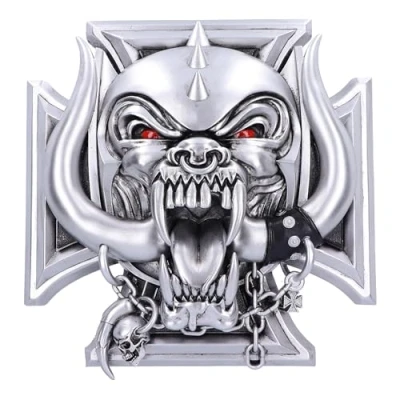 Image of Nemesis Now Wall Plaque, Resin, Silver, 30cm