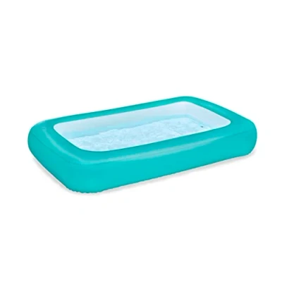 Image of Bestway Play Paddling Pool Inflatable Garden Pool, Ages 2+, Green, 65&quot; x 41&quot; 10&quot;/1.65m 1.04m 25cm