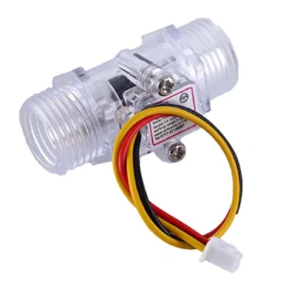 Image of Reland Sun G1/2&quot; Water Flow Hall Sensor Switch 1 30L/min 1.75MPa Meter Flowmeter Counter (YF 201C white)