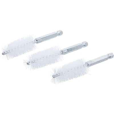 Image of BGS 3078 19 N Nylon Brush mm 6.3 (1/4&quot;) Drive 3 pcs.