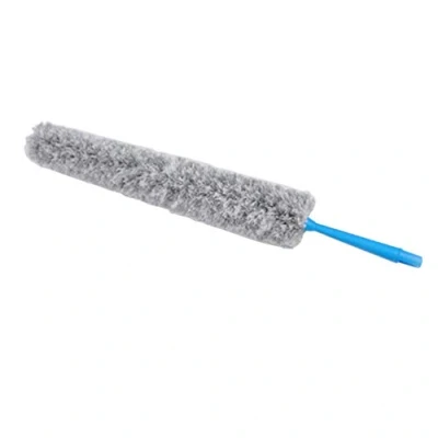 Image of Microfibre Radiator Cleaner Cobweb Duster,Bendable,Fluffy,Feather Duster,Long Handled Dusters Cleaning Tools Cleans Behind radiators and in Other Hard to Reach Areas Grey