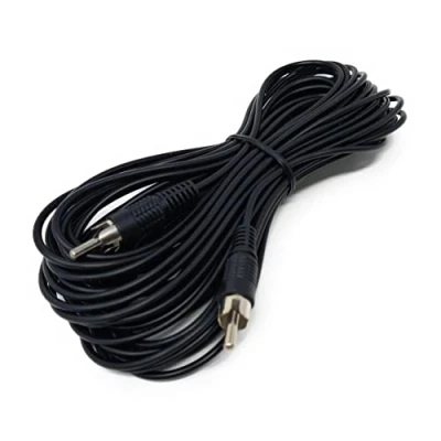 Image of DRUT 10m Single RCA to Phono Plug Audio Cable, Speaker Male Lead 33ft