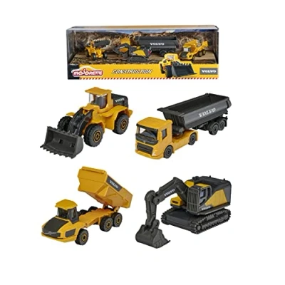 Image of Volvo 4 Pack Gift Box DIE CAST Collector Yellow
