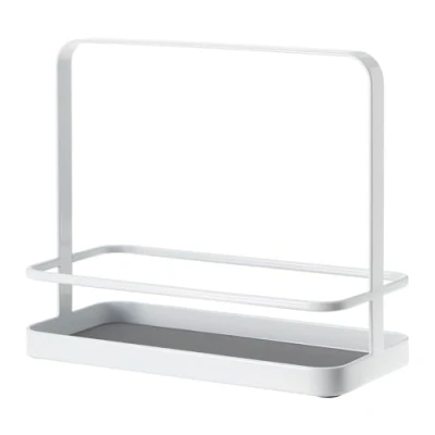 Image of Yamazaki Spice Rack, Alloy Steel, White, One Size