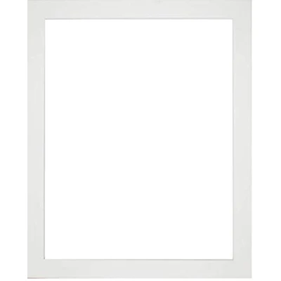 Image of OB2H MODERN WOOD EFFECT POSTER FRAME PICTURE (White, A3 (420 x 297 mm))