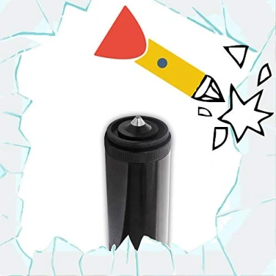 Image of Stealthy Glass Breaking End/Tail Cap for Mini MagLite 2AA Cell Torch/flashlight