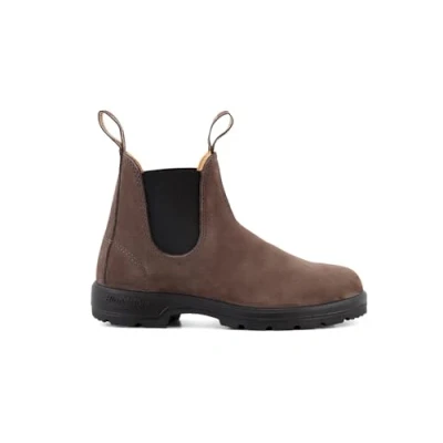 Image of Blundstone 2345 Unisex Classic Chelsea Brown Leather Ankle Slip On Boot