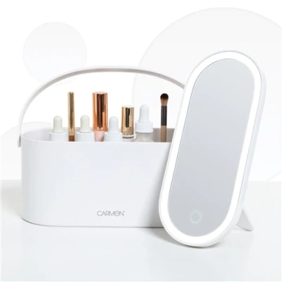 Image of Carmen C81167WHT makeup mirror