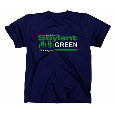Image of Styletex23 Soylent Green T Shirt, L, Navy