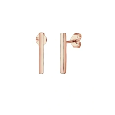 Image of Elli Earrings Ladies Ear Studs Rod Geo Minimal in 925 Sterling Silver