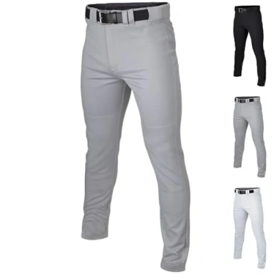Image of Easton Rival+ Baseball Pant Full Length/Semi Relaxed Fit Adult Sizes Solid &amp; Piped Options
