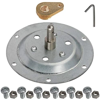 Image of SPARES2GO Riveted Drum Shaft Kit Compatible with Hotpoint TVM570P TVM572G Tumble Dryer