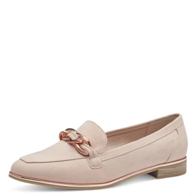 Image of MARCO TOZZI Women&#039;s 2 24200 42 Loafers, Powder Pink, 6.5