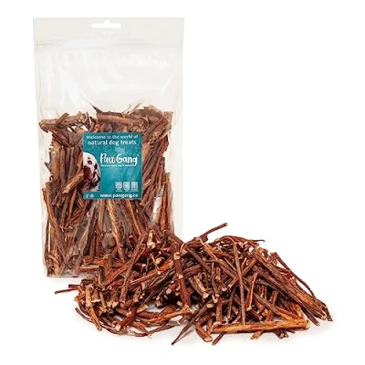 Image of PawGang Soft Buffalo Sticks 500g 100% Natural EU Sourced Treats for Dogs Puppies Young Adult Old Small Large Dog Air Dried Chews Snacks Healthy Hypoallergenic Low Fat Grain Free BARF Raw