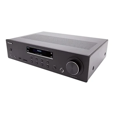 Image of Aiwa AMU 120BT Stereo Amplifier 2x60W Black Bluetooth®, Speaker A/B circuit,USB