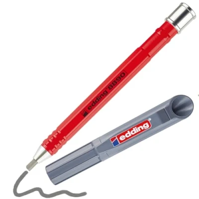 Image of edding 8890 carpenter pencil for markings on different hard and rough surfaces such as wood, stone or concrete