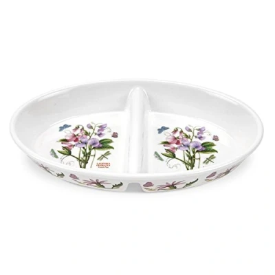 Image of Portmeirion Botanic Garden Oval Divided Dish