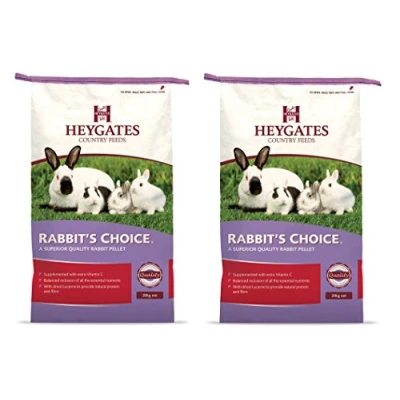 Image of Heygates Rabbit &amp; Cavies country feeds pellets 40 kg (20kg x 2)