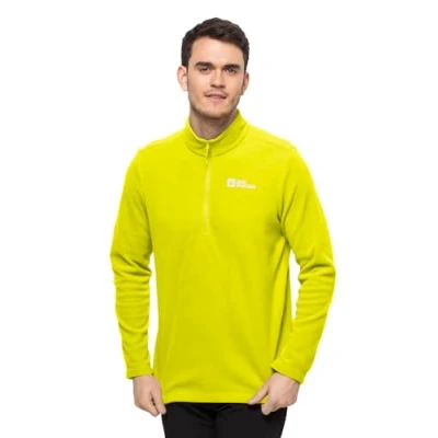 Image of Jack Wolfskin Men&#039;s Taunus Hz M Sweater, Yellow, Orange, L