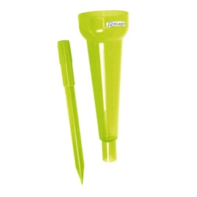 Image of Ribimex PRPLUVIO Garden Rain Gauge, Green
