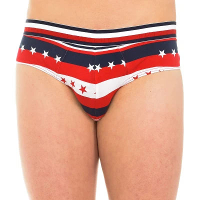 Image of Tommy Hilfiger Mens breathable fabric brief with anatomical front UM0UM01396 Multicolour Size X Large