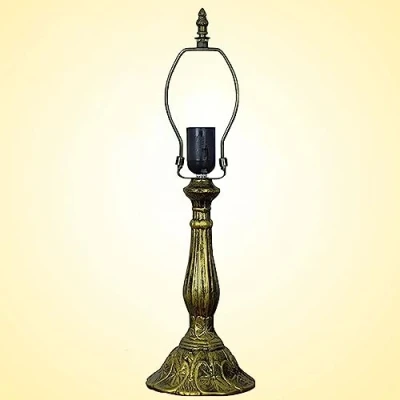 Image of BOTOWI Table Lamp Base Replacement Only 19 Inch Height Aluminum Alloy Fit for 12 16 Tiffany Style Stained Glass Lampshades (No Shade)
