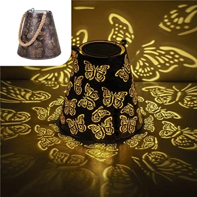 Image of Gadgy Moroccan Solar Lantern Table Lights Outdoor Garden Light lamp for Sustainable Lighting Waterproof