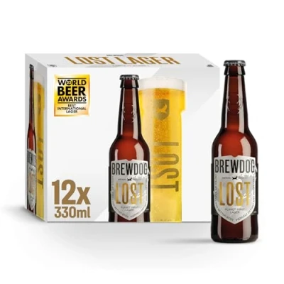 Image of BrewDog Lost Lager 12 x 330ml bottles