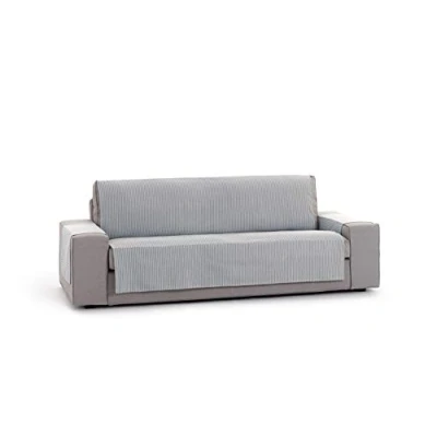 Image of Eysa Cover, Cotton, Grey, 115cm Suitable for sofa sizes 120 170cm