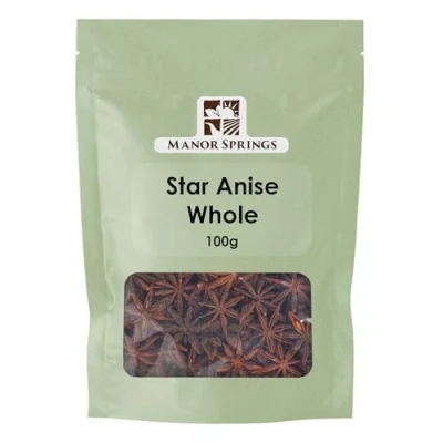 Image of Star Anise Whole 100g by Manor Springs
