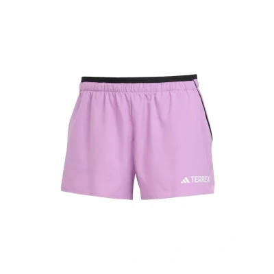 Image of adidas Women&#039;s Terrex Multi Light Shorts, Preloved Purple, XS 3 inch