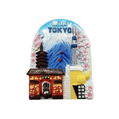 Image of Tokyo Japan 3D Refrigerator Magnet Travel Sticker Souvenirs,Home &amp; Kitchen Decoration Fridge from China