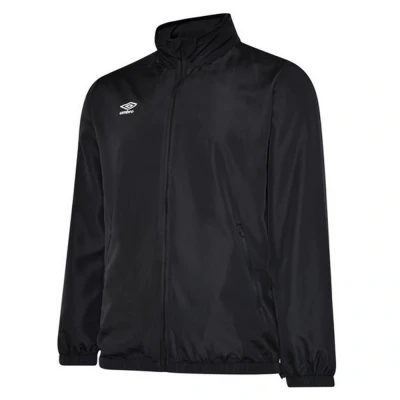 Image of Umbro Boys Childrens/Kids Club Essential Jacket (Black) Size 13Y