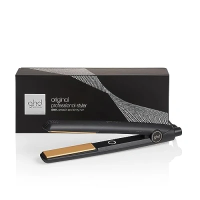 Image of ghd Original Hair Straightener &amp; Styler (Upgraded) For Sleek, Smooth Soft with Enhanced Shine, No Extreme Heat Damage All Types (UK Plug)