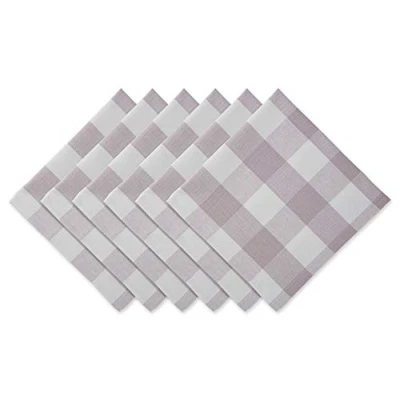 Image of DII Classic Tabletop, Cotton, Dusty Lilac, Napkin Set, 20x20