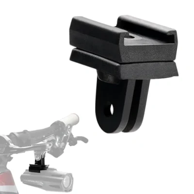 Image of Cygolite Light Adapter For Expilion, Metro, and Streak Series Bicycle Headlights Fits On GoPro Compatible Mount,Black