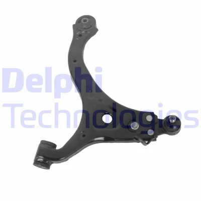 Image of 545014D000, 545014D001, 545014D002, 545014D200, 545014D201 Suspension Arm DELPHI TC3855 with ball joint Right, Front Trailing Sheet Steel